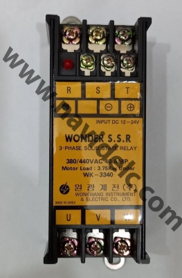 اس اس ار WONDER 3-PHASE 440VAC40A WK-3340 12-24vdc
