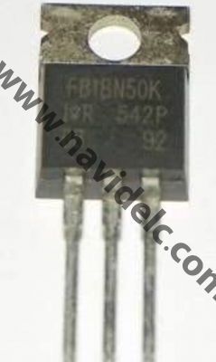 IRFB18N50K HEXFETPOWER MOSFET 500V 17A 220W