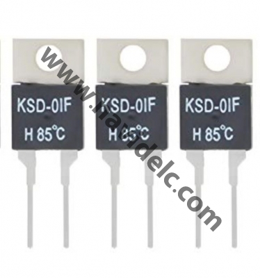 ُTemperature - Switch KSD-01F 65C 1A CLOSE - OPEN