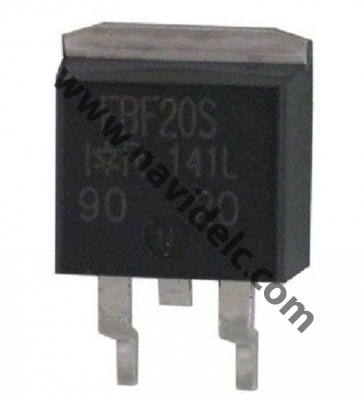 FBF20S HEXFET POWER MOSFET 900V 1/2A 54W